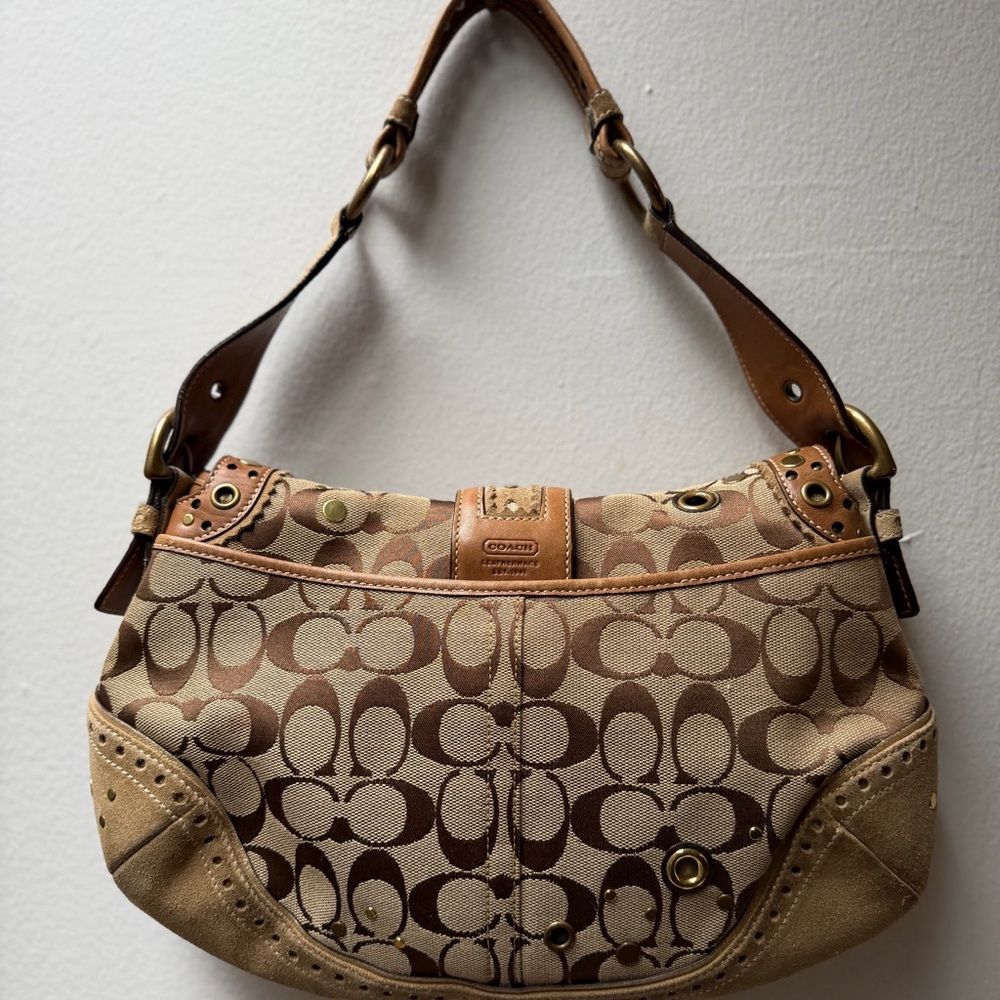 Coach Soho  Signature C Canvas Rivet  9451 - Picture 3 of 6